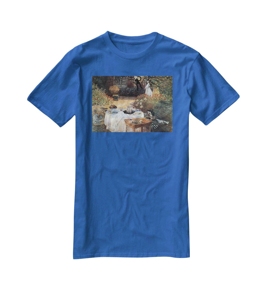 The lunch 2 by Monet T-Shirt - Canvas Art Rocks - 2