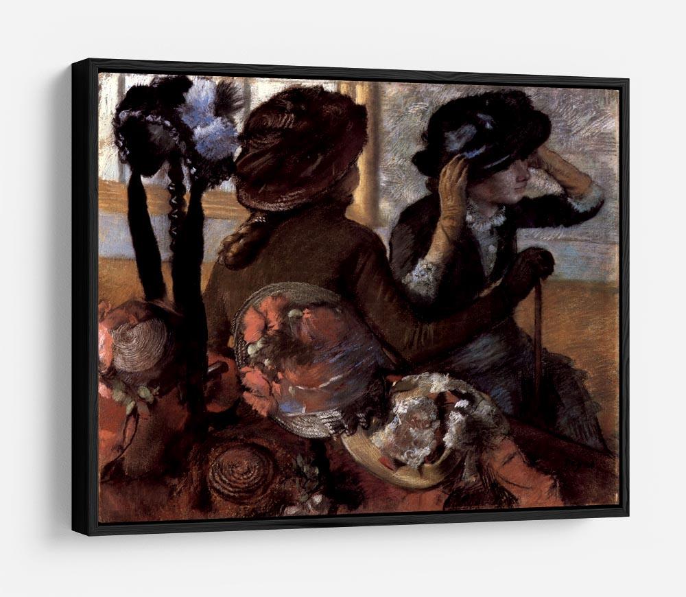 The milliner 1 by Degas HD Metal Print - Canvas Art Rocks - 6