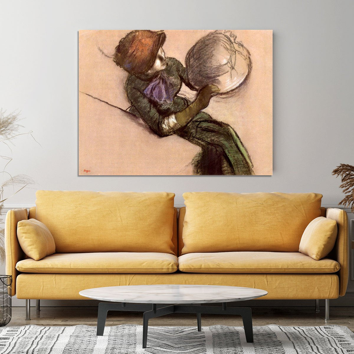 The milliner 2 by Degas Canvas Print or Poster