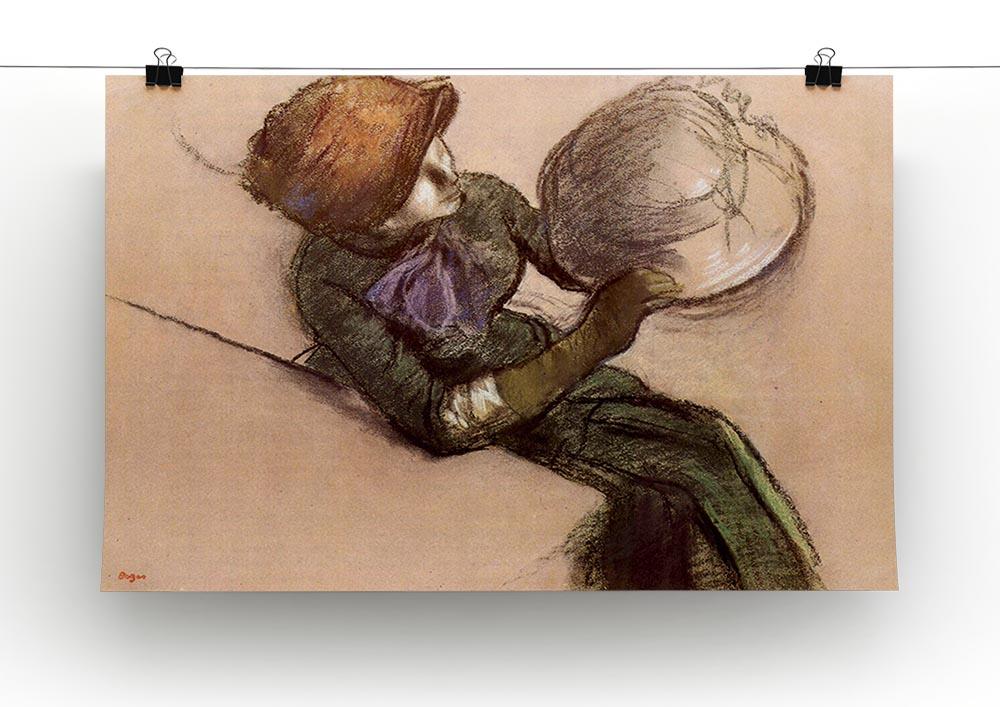 The milliner 2 by Degas Canvas Print or Poster - Canvas Art Rocks - 2