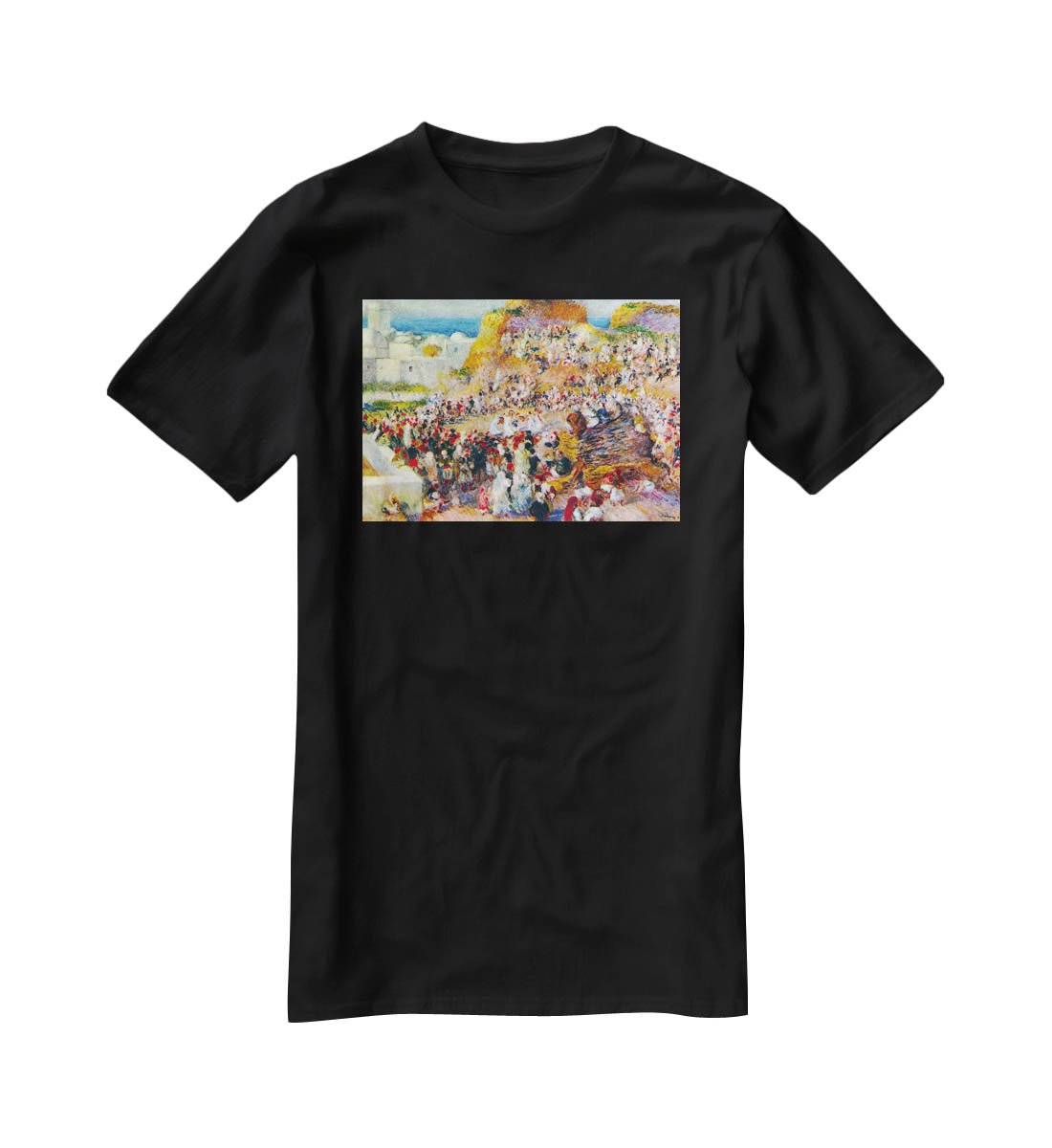 The mosque Arabian Fest by Renoir T-Shirt - Canvas Art Rocks - 1