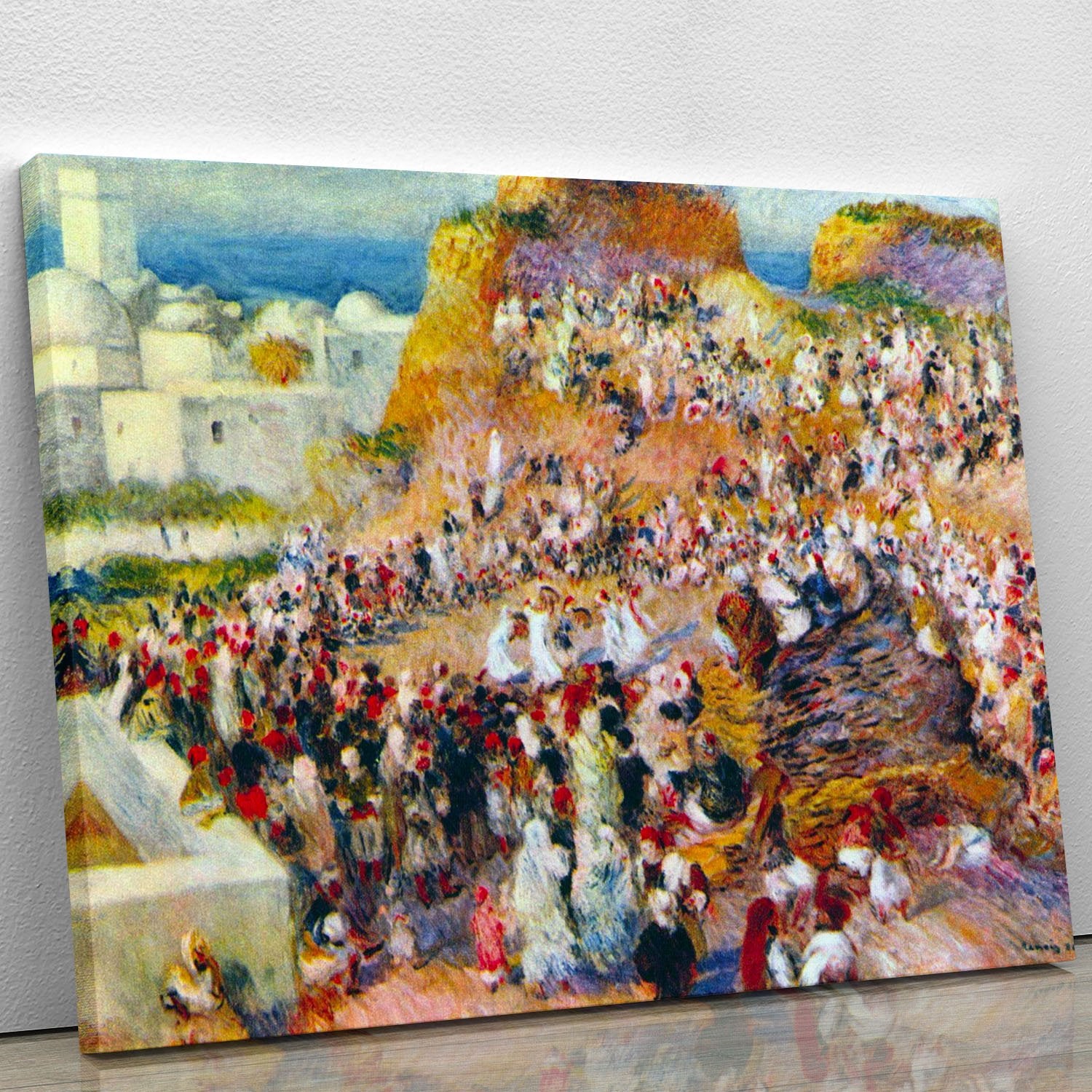The mosque Arabian Fest by Renoir Canvas Print or Poster