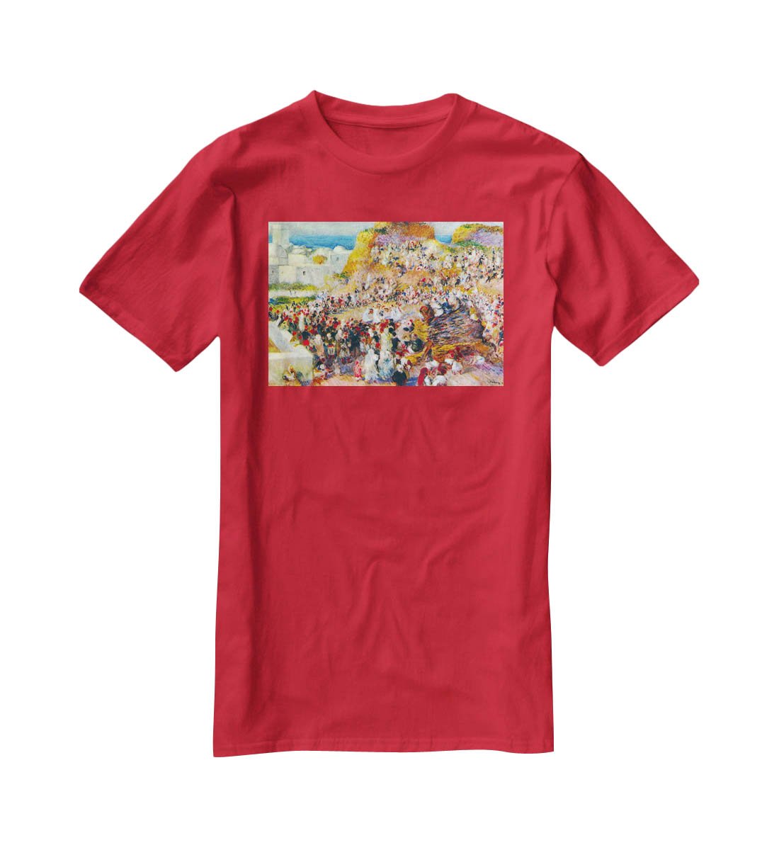 The mosque Arabian Fest by Renoir T-Shirt - Canvas Art Rocks - 4