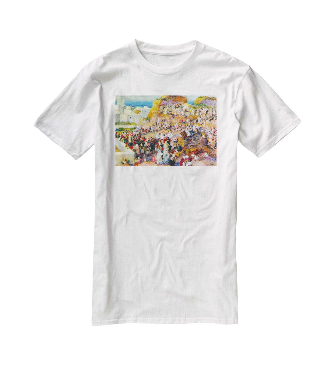 The mosque Arabian Fest by Renoir T-Shirt - Canvas Art Rocks - 5