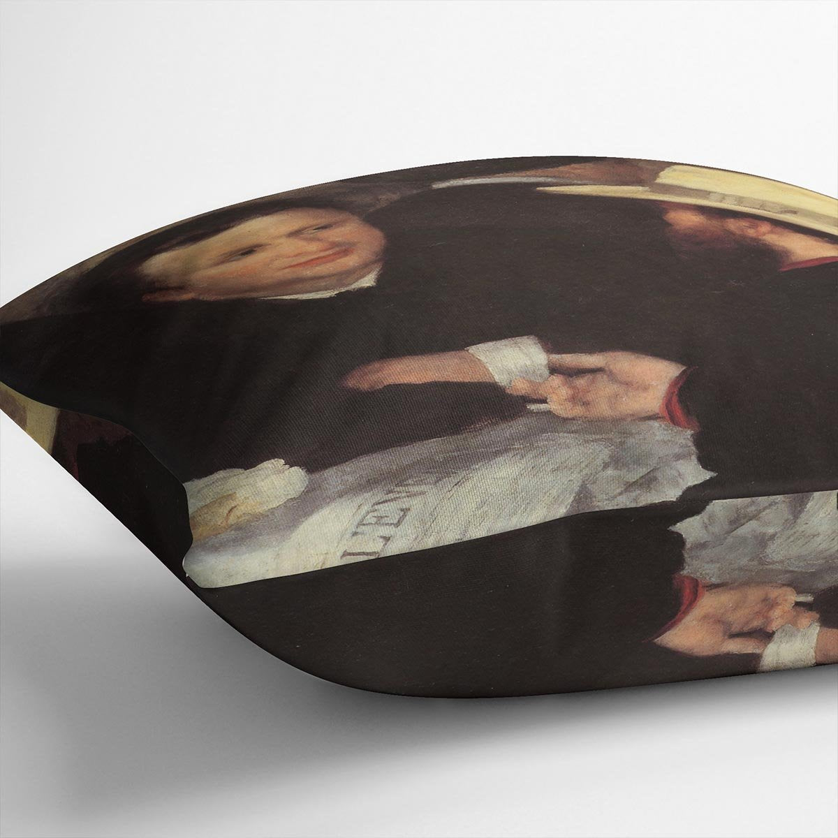 The mother of cabaret Antony detail by Renoir Throw Pillow