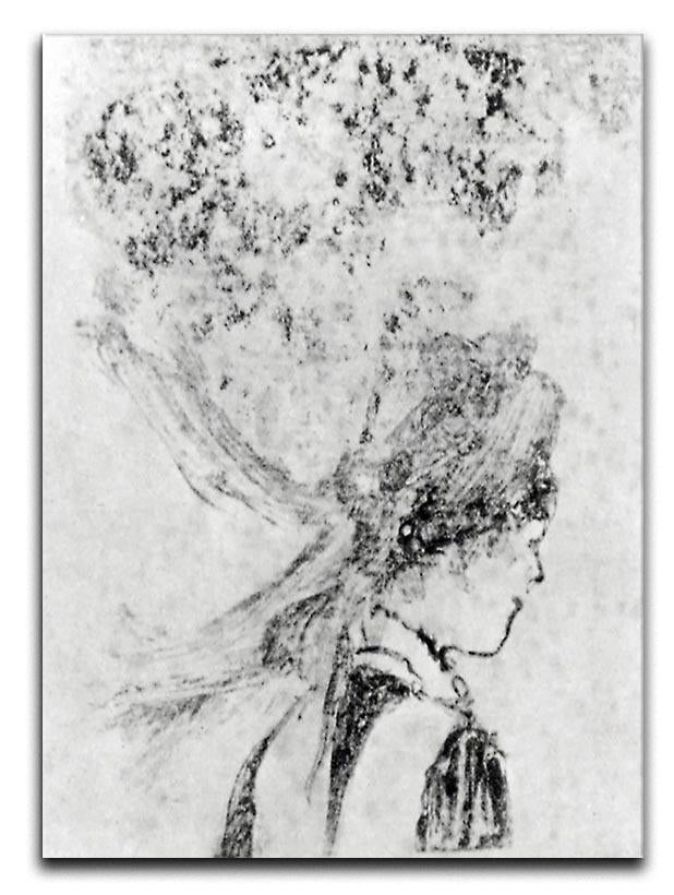The nurse by Degas Canvas Print or Poster - Canvas Art Rocks - 1
