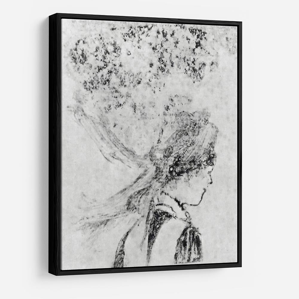 The nurse by Degas HD Metal Print - Canvas Art Rocks - 6
