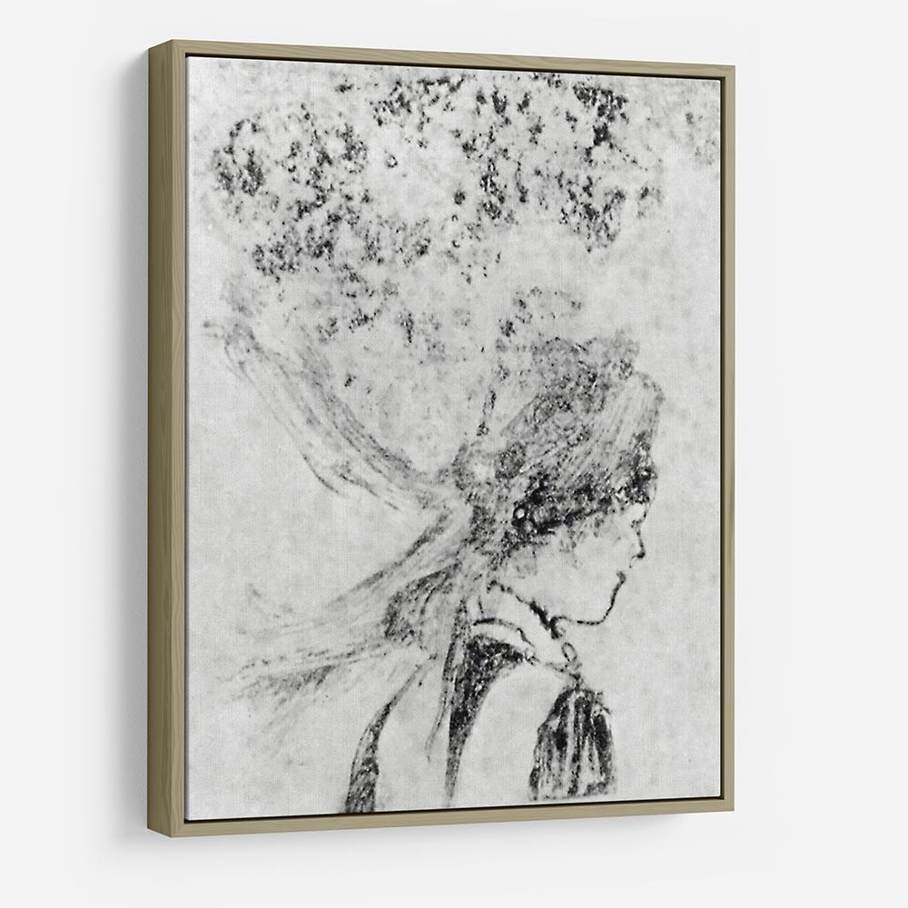 The nurse by Degas HD Metal Print - Canvas Art Rocks - 8