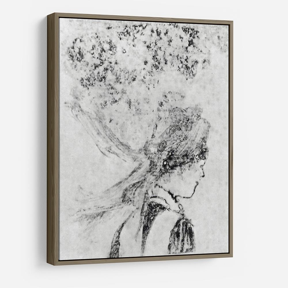 The nurse by Degas HD Metal Print - Canvas Art Rocks - 10
