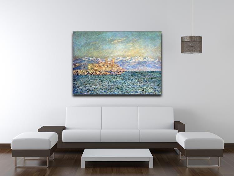 The old Fort in Antibes by Monet Canvas Print & Poster - Canvas Art Rocks - 4