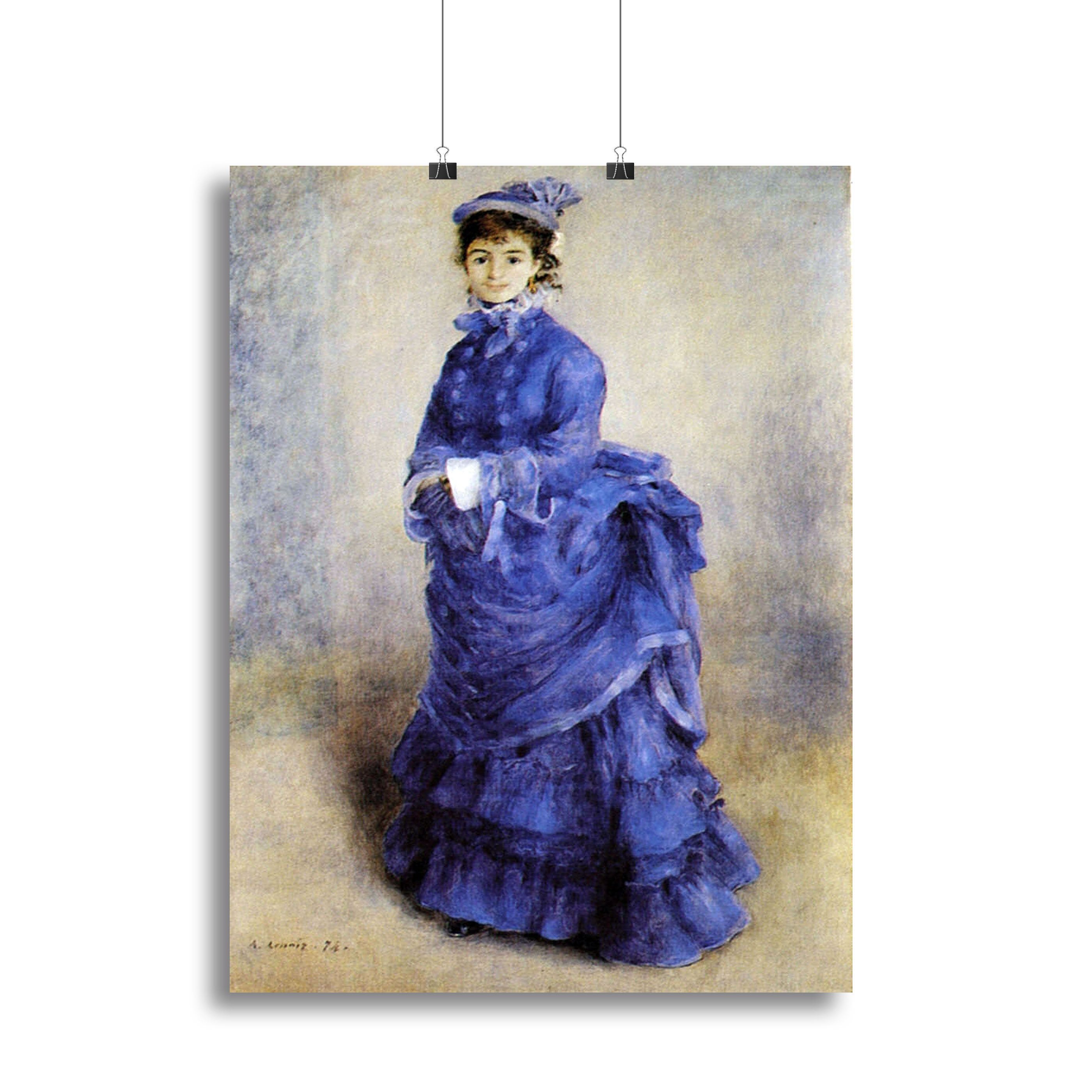 The parisian by Renoir Canvas Print or Poster