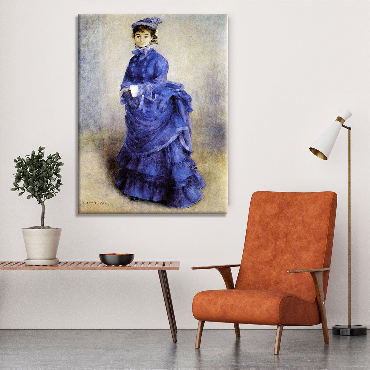 The parisian by Renoir Canvas Print or Poster