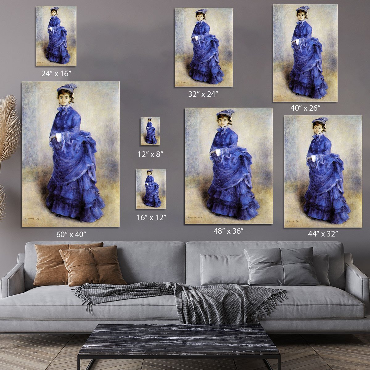 The parisian by Renoir Canvas Print or Poster