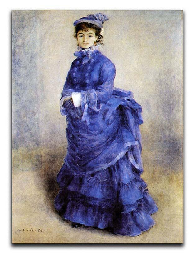 The parisian by Renoir Canvas Print or Poster  - Canvas Art Rocks - 1