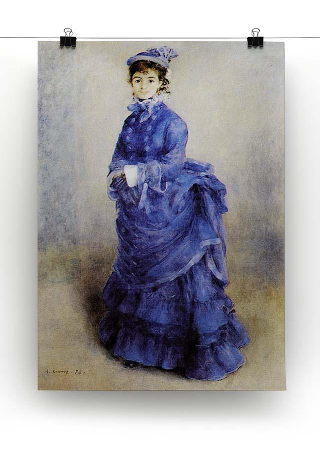 The parisian by Renoir Canvas Print or Poster - Canvas Art Rocks - 2