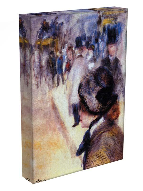The place Clichy by Renoir Canvas Print or Poster - Canvas Art Rocks - 3