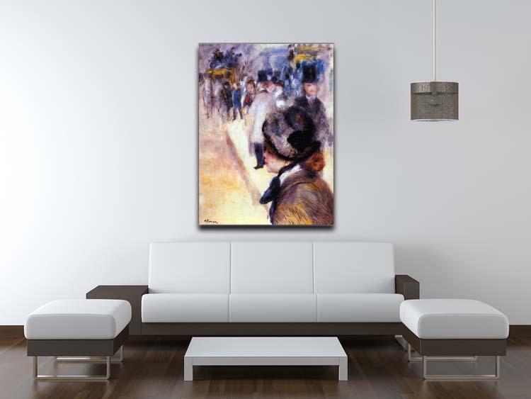 The place Clichy by Renoir Canvas Print or Poster - Canvas Art Rocks - 4