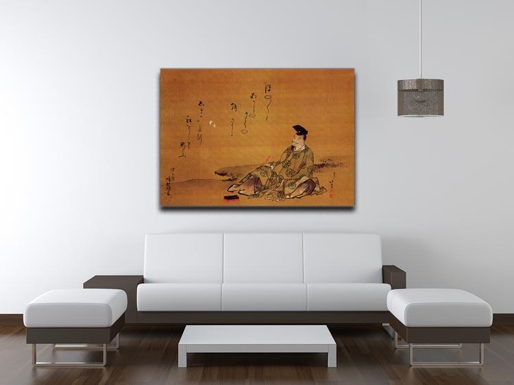 The poet by Hokusai Canvas Print or Poster - Canvas Art Rocks - 4
