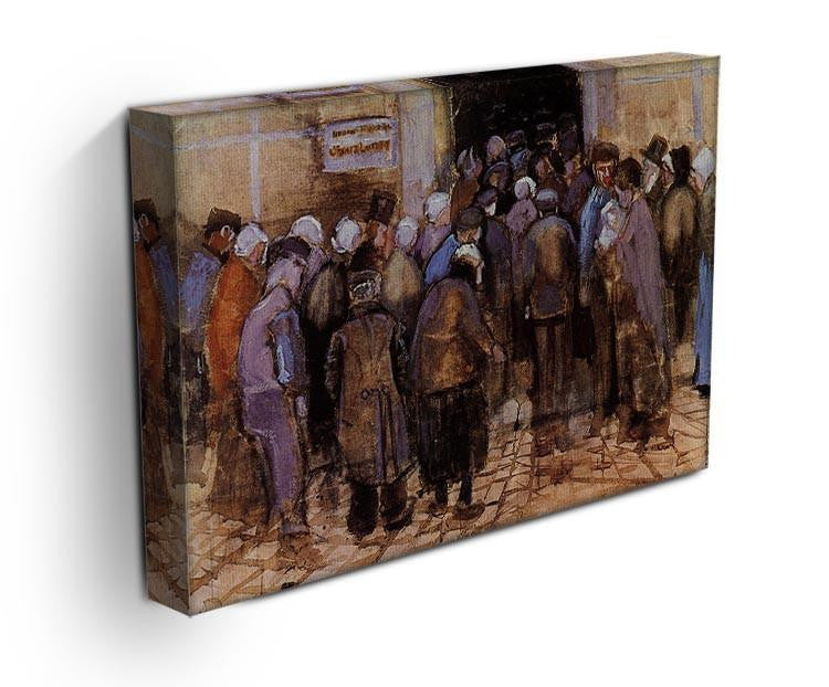 The poor and money by Van Gogh Canvas Print & Poster - Canvas Art Rocks - 3