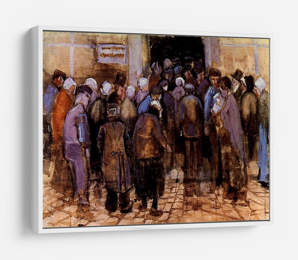 The poor and money by Van Gogh HD Metal Print