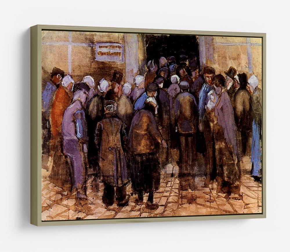 The poor and money by Van Gogh HD Metal Print