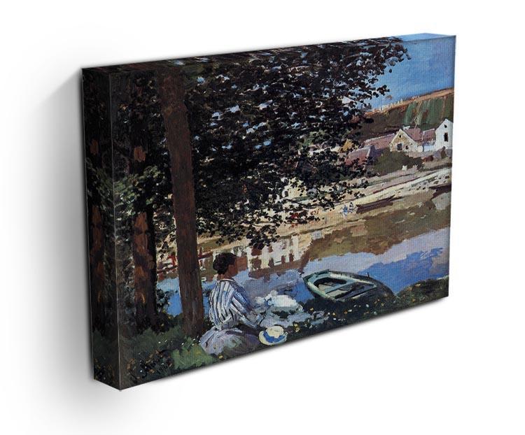 The river has burst its banks by Monet Canvas Print & Poster - Canvas Art Rocks - 3