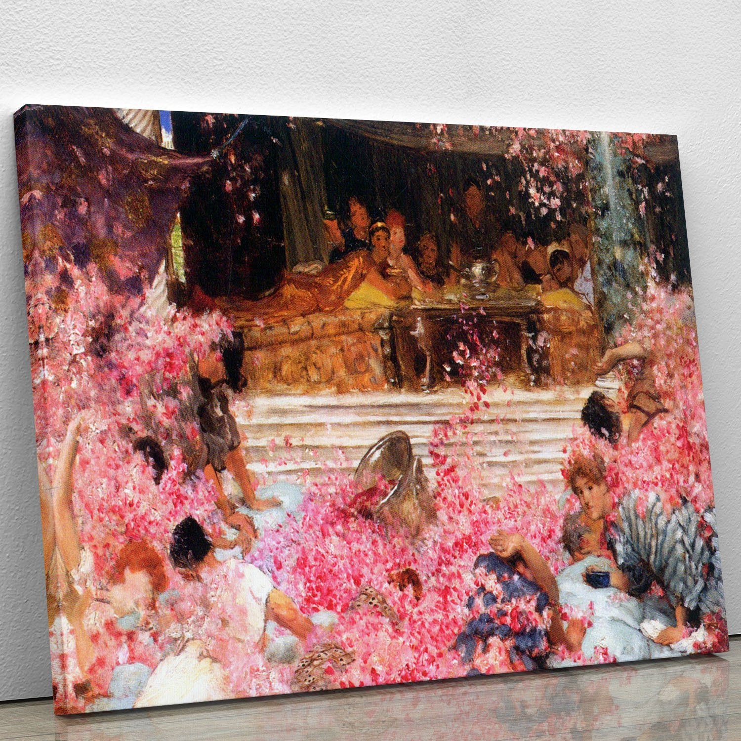 The roses of Heliogabalus by Alma Tadema Canvas Print or Poster