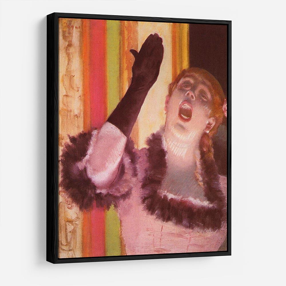 The singer with the glove by Degas HD Metal Print - Canvas Art Rocks - 6