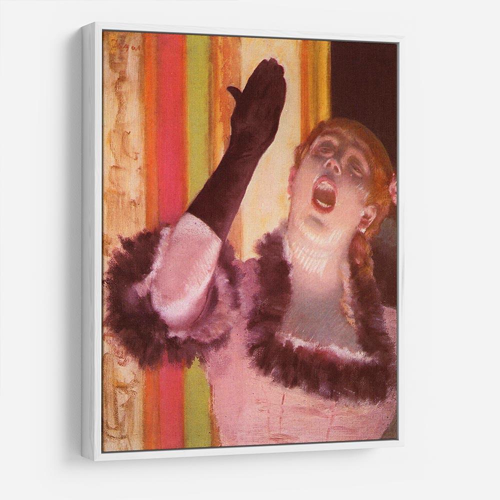 The singer with the glove by Degas HD Metal Print - Canvas Art Rocks - 7