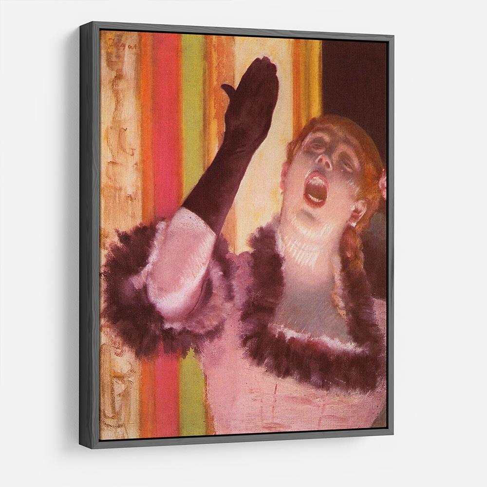 The singer with the glove by Degas HD Metal Print - Canvas Art Rocks - 9