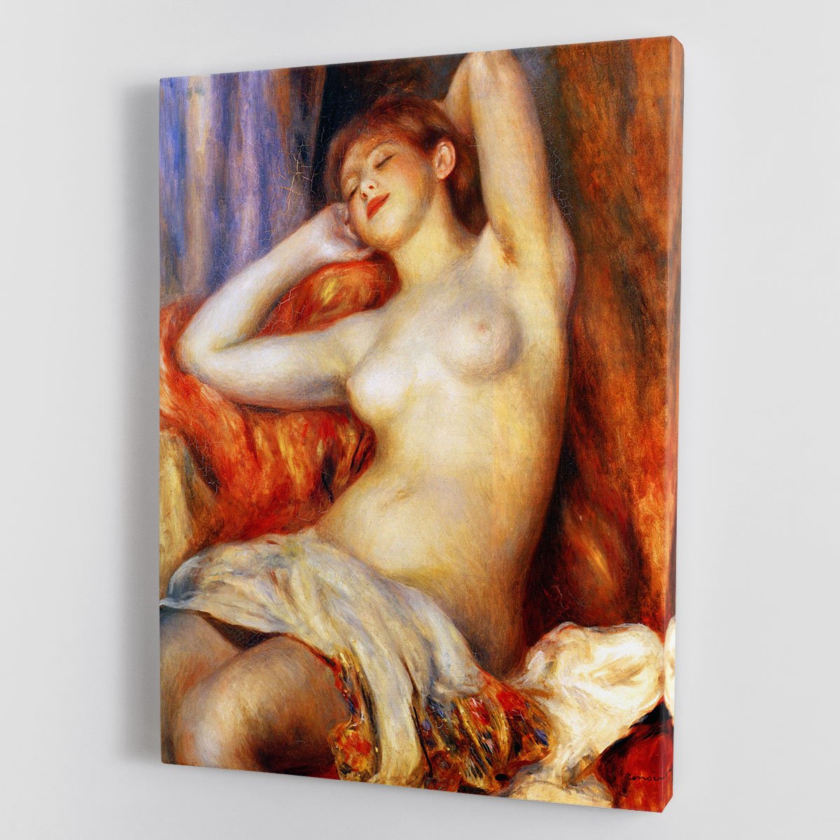 The sleeping by Renoir Canvas Print or Poster