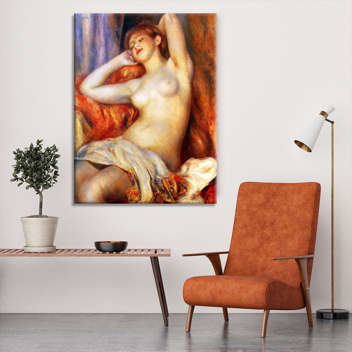 The sleeping by Renoir Canvas Print or Poster