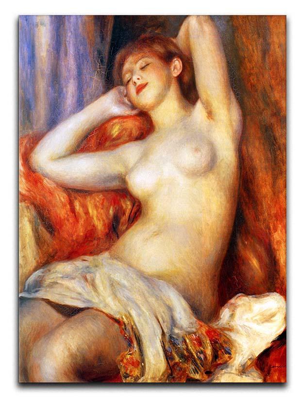 The sleeping by Renoir Canvas Print or Poster  - Canvas Art Rocks - 1