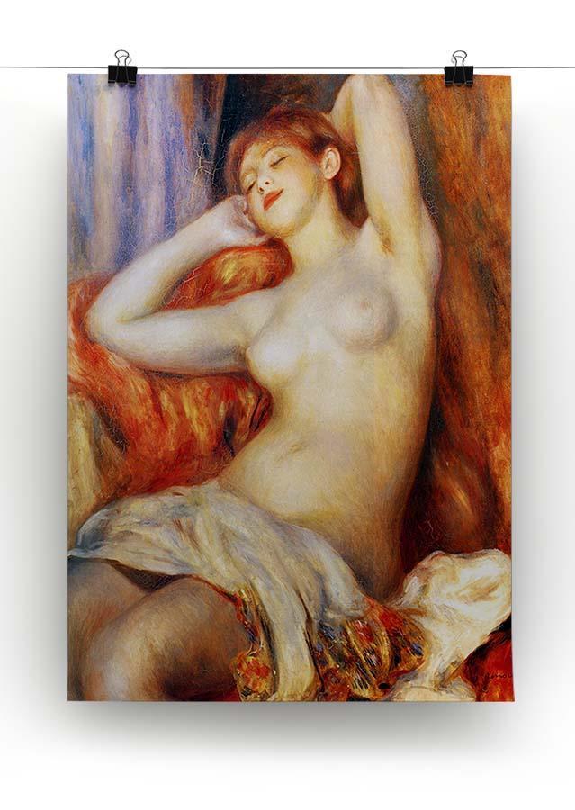 The sleeping by Renoir Canvas Print or Poster - Canvas Art Rocks - 2