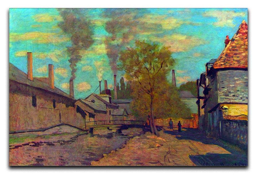 The stream of Robec by Claude Monet Canvas Print & Poster  - Canvas Art Rocks - 1