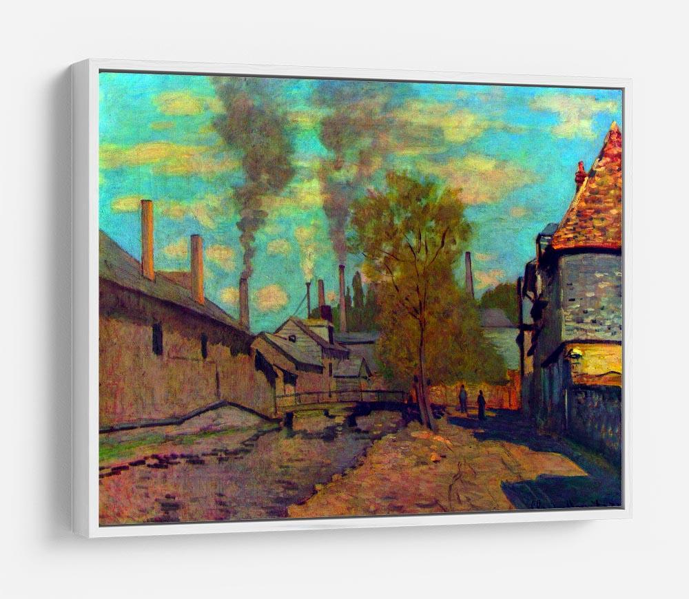 The stream of Robec by Claude Monet HD Metal Print