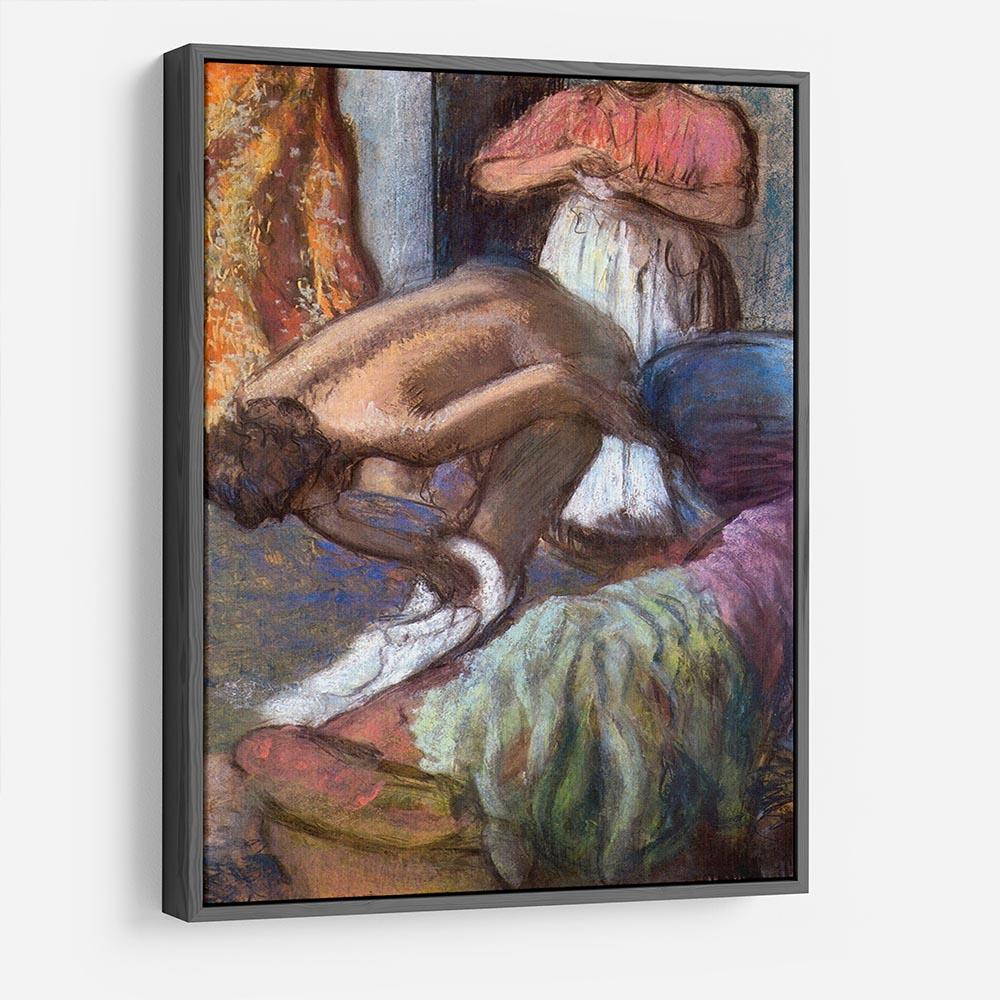 The strengthening after the bathwater by Degas HD Metal Print - Canvas Art Rocks - 9