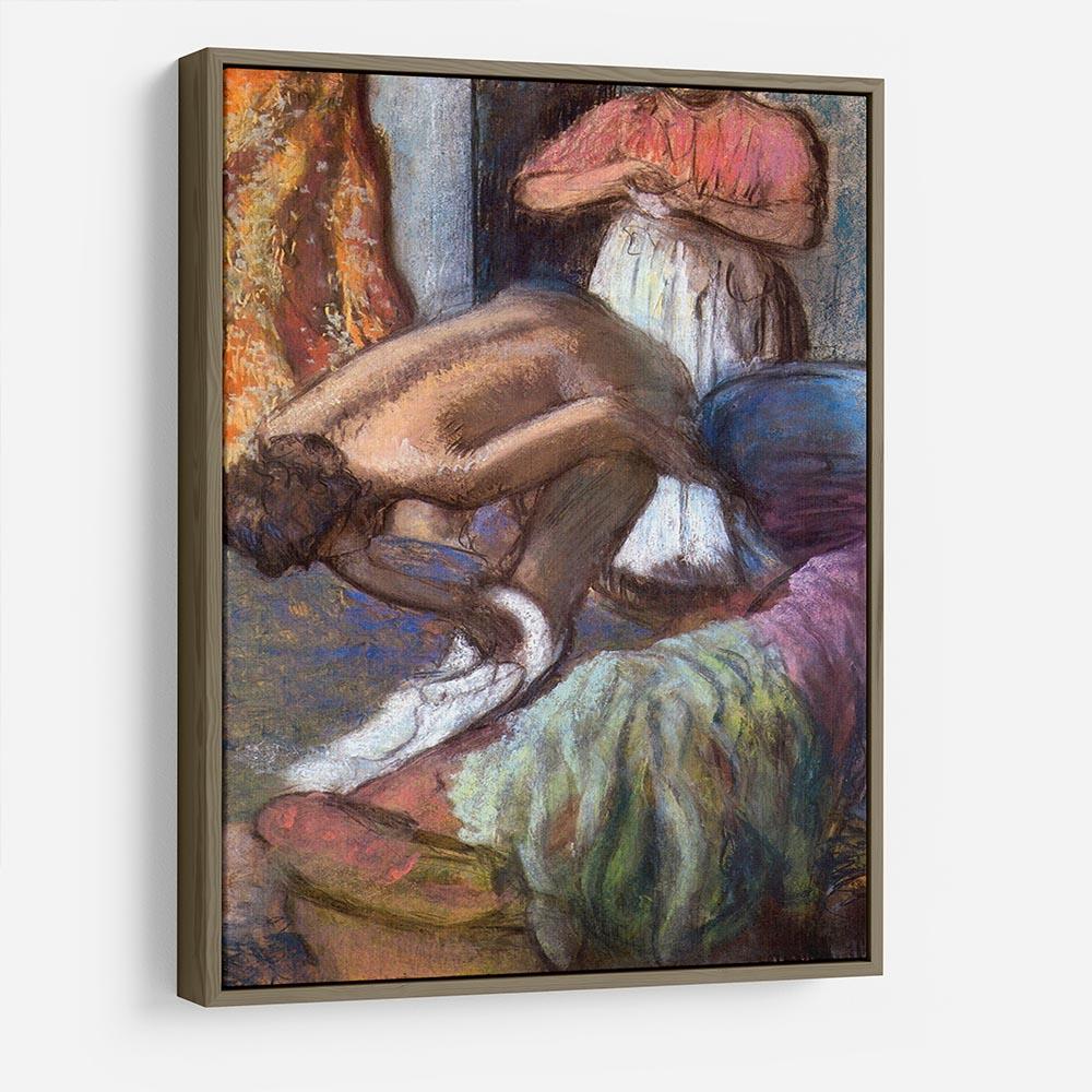 The strengthening after the bathwater by Degas HD Metal Print - Canvas Art Rocks - 10