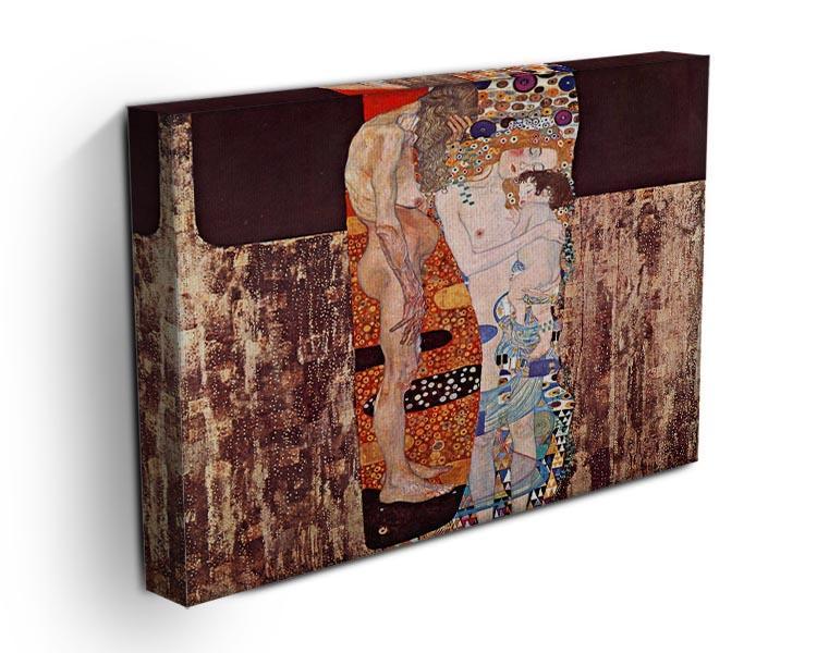 The three ages of a woman by Klimt Canvas Print or Poster - Canvas Art Rocks - 3