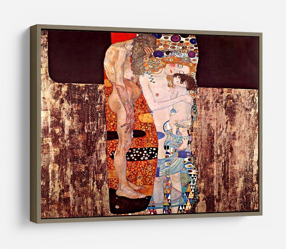 The three ages of a woman by Klimt HD Metal Print