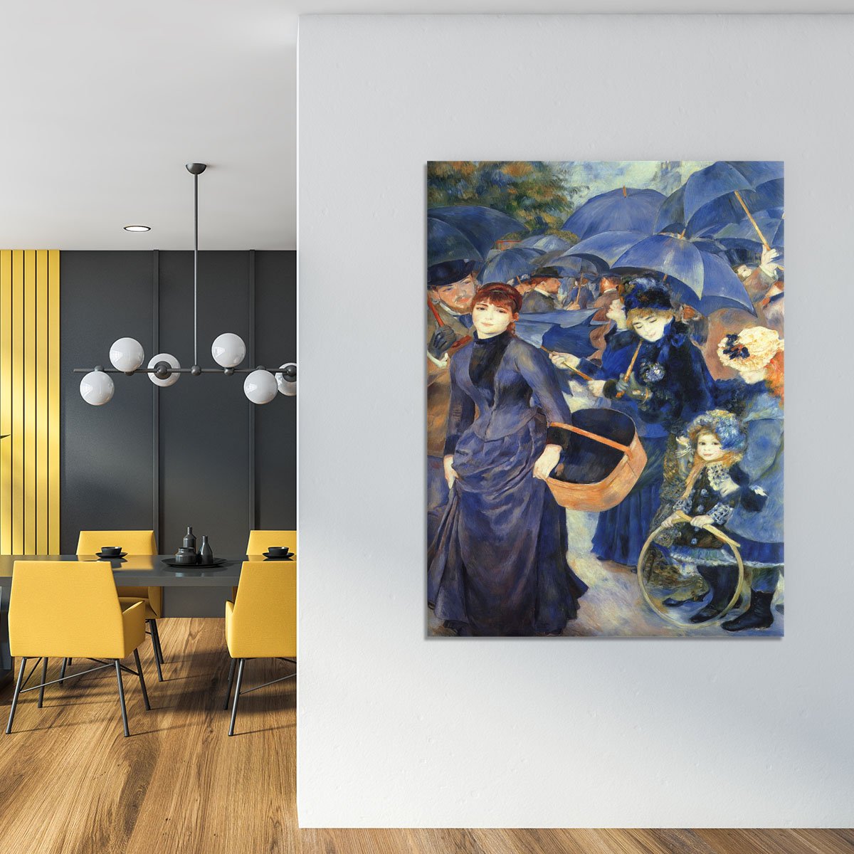 The umbrellas by Renoir Canvas Print or Poster