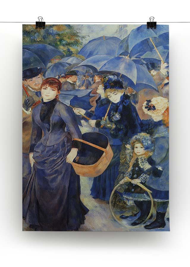 The umbrellas by Renoir Canvas Print or Poster - Canvas Art Rocks - 2