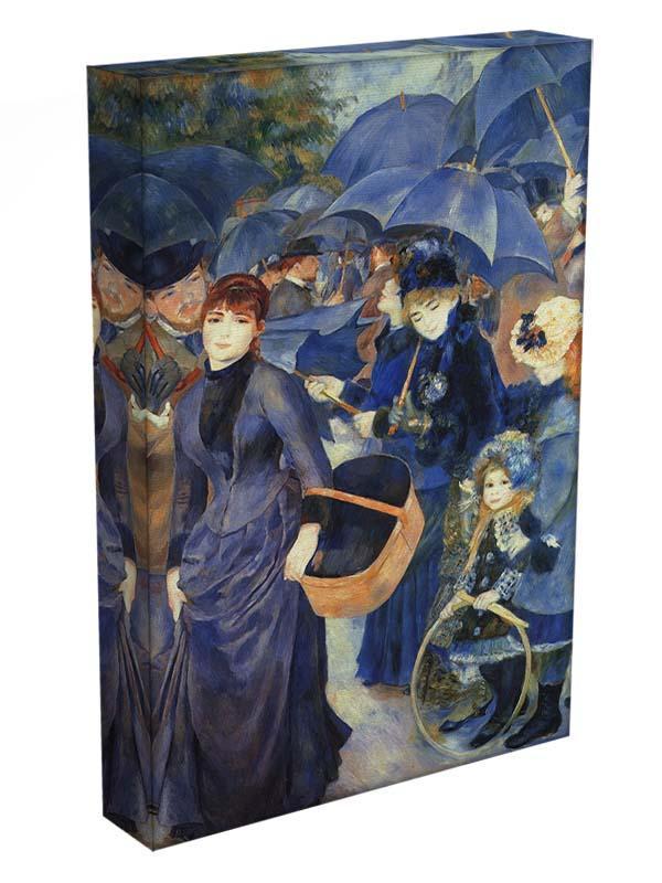 The umbrellas by Renoir Canvas Print or Poster - Canvas Art Rocks - 3
