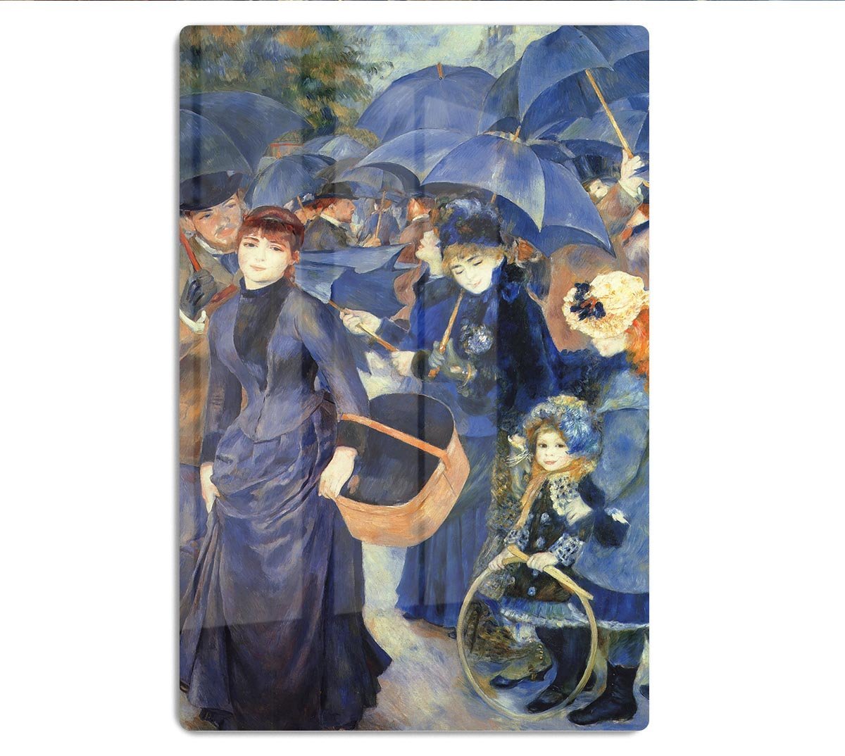 The umbrellas by Renoir HD Metal Print