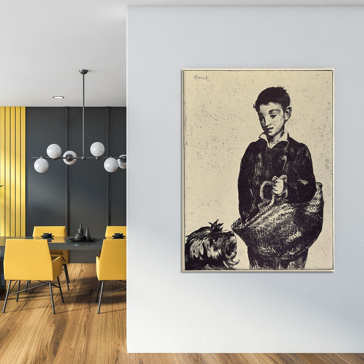 The urchin by Manet Canvas Print or Poster