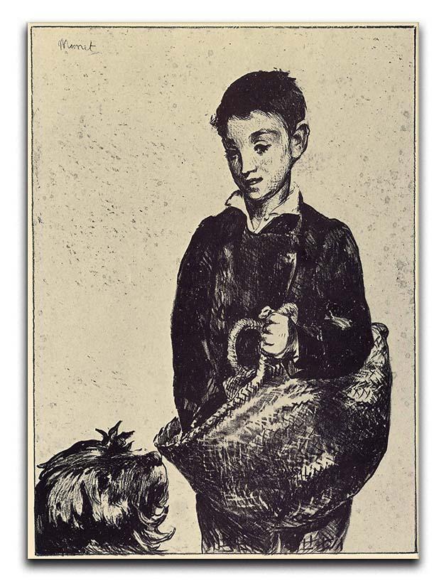 The urchin by Manet Canvas Print or Poster  - Canvas Art Rocks - 1