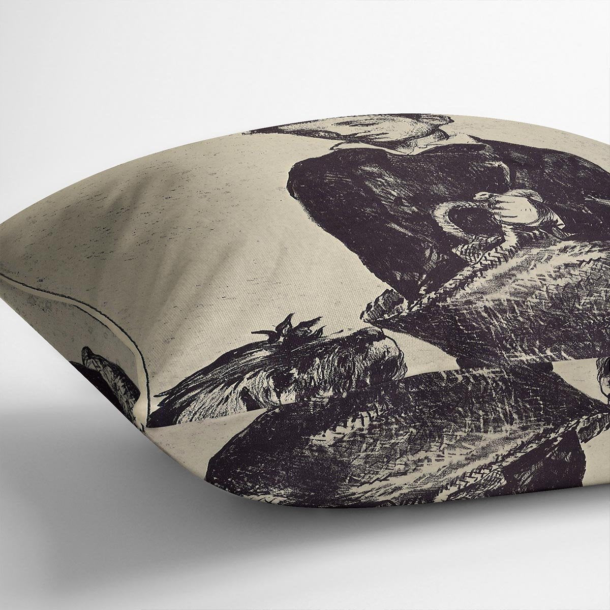 The urchin by Manet Throw Pillow