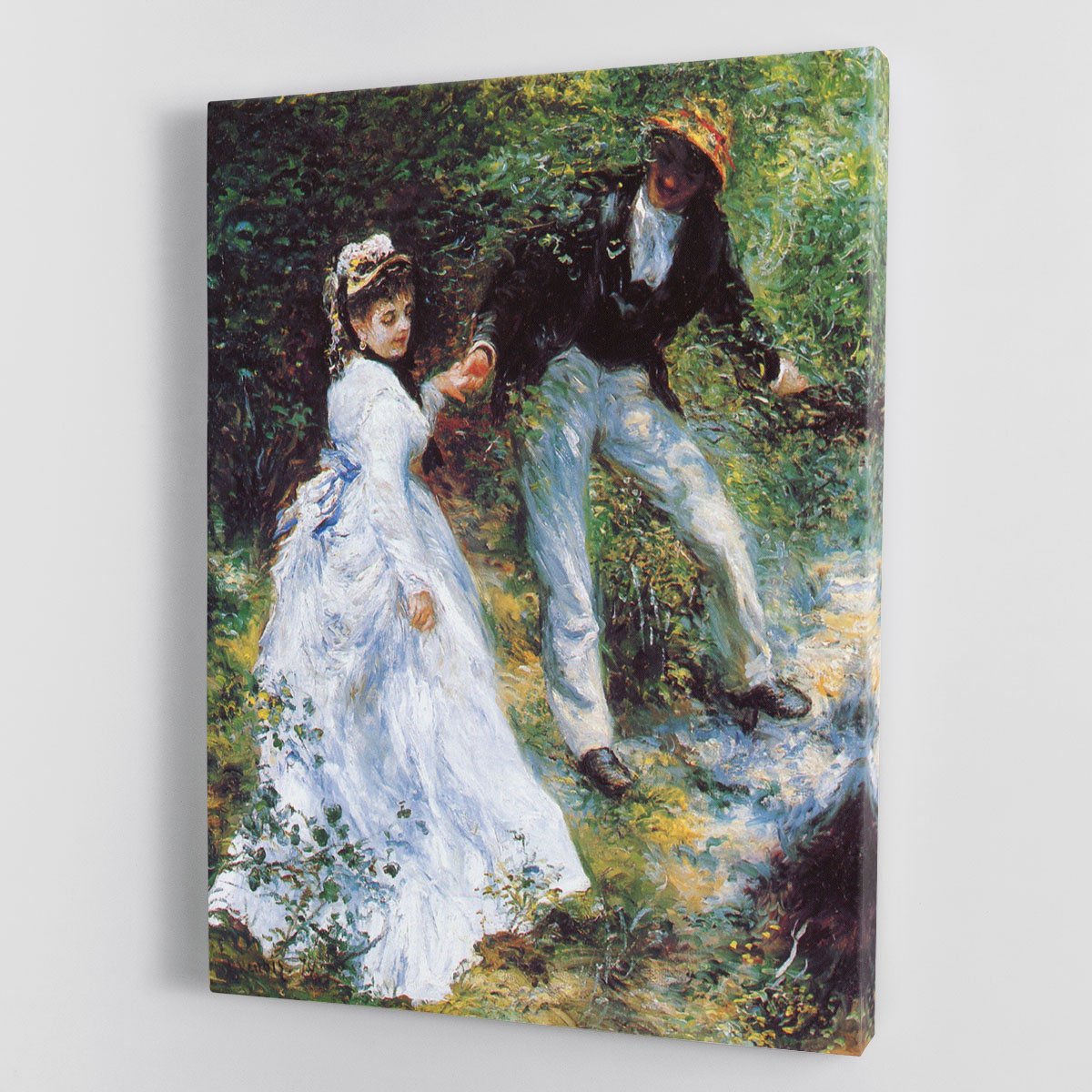 The walk by Renoir Canvas Print or Poster