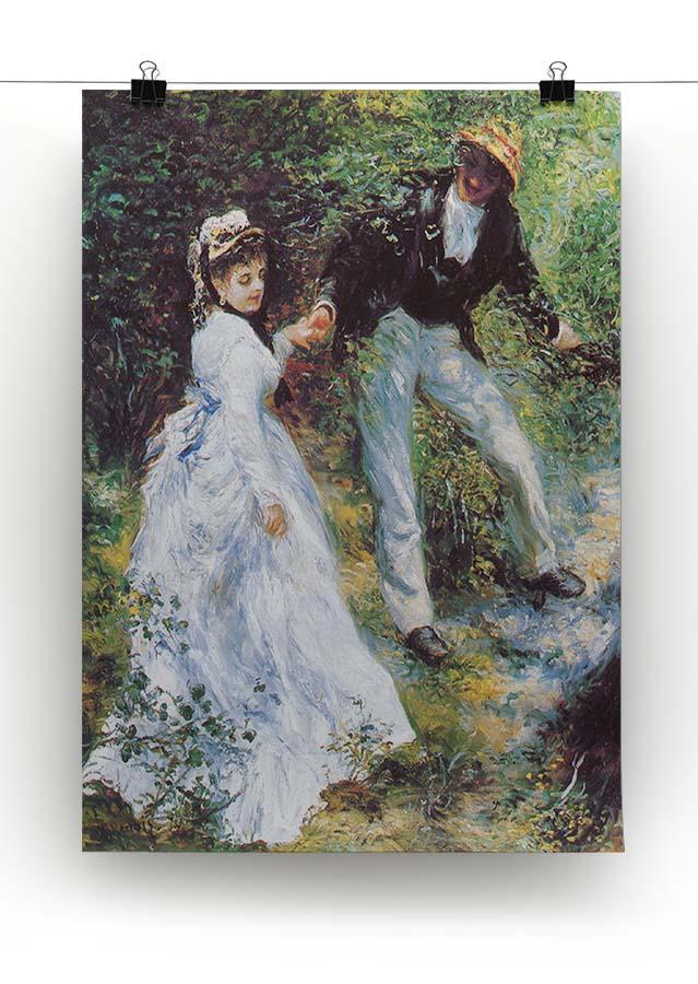 The walk by Renoir Canvas Print or Poster - Canvas Art Rocks - 2