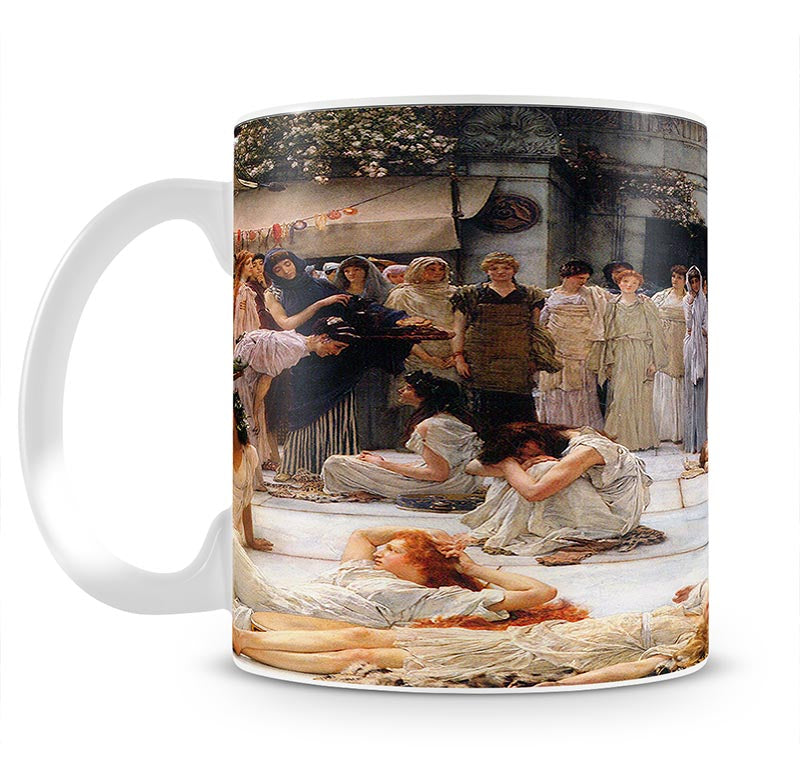 The women of Amphissa detail by Alma Tadema Mug - Canvas Art Rocks - 1